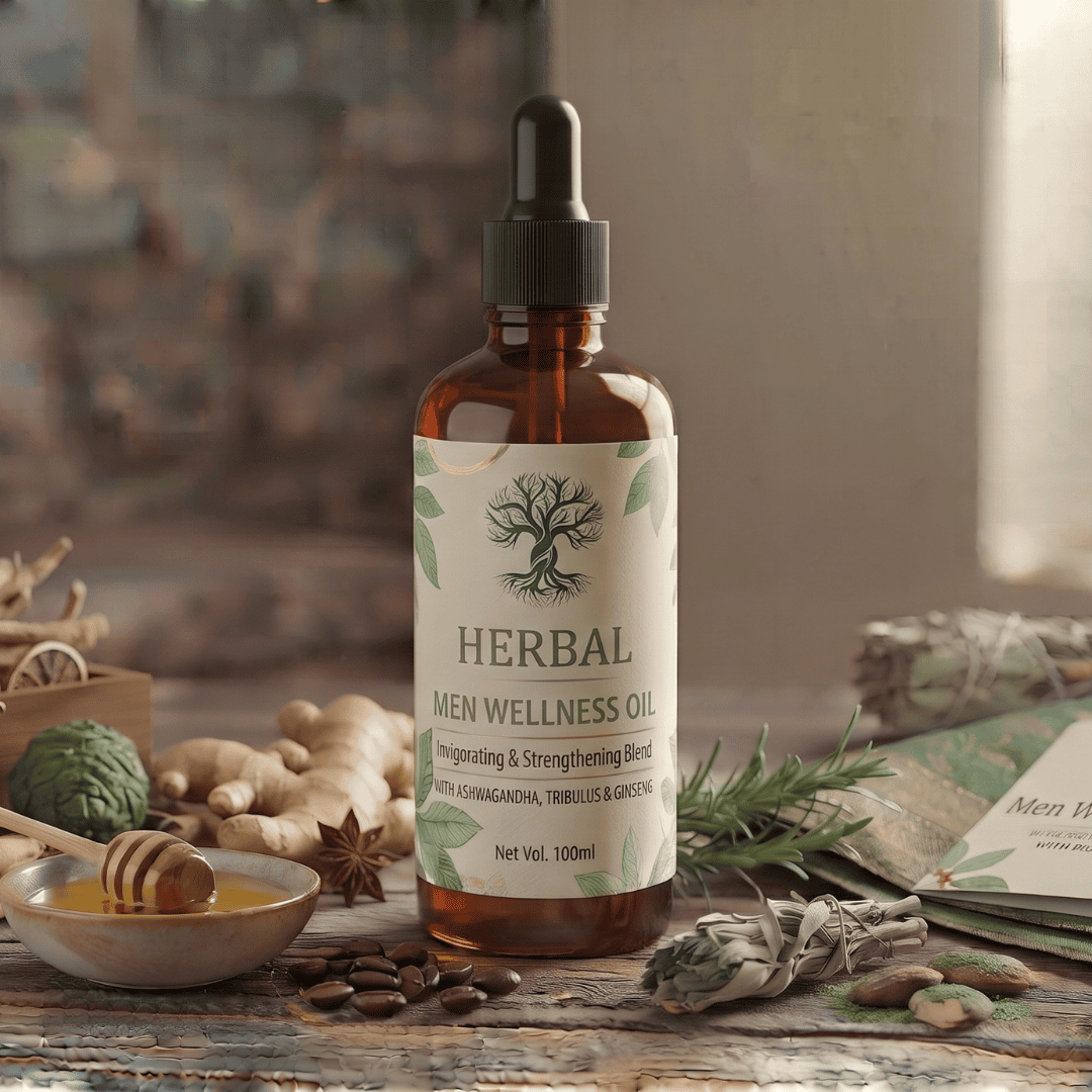 Herbal men's wellness product for stamina and vitality